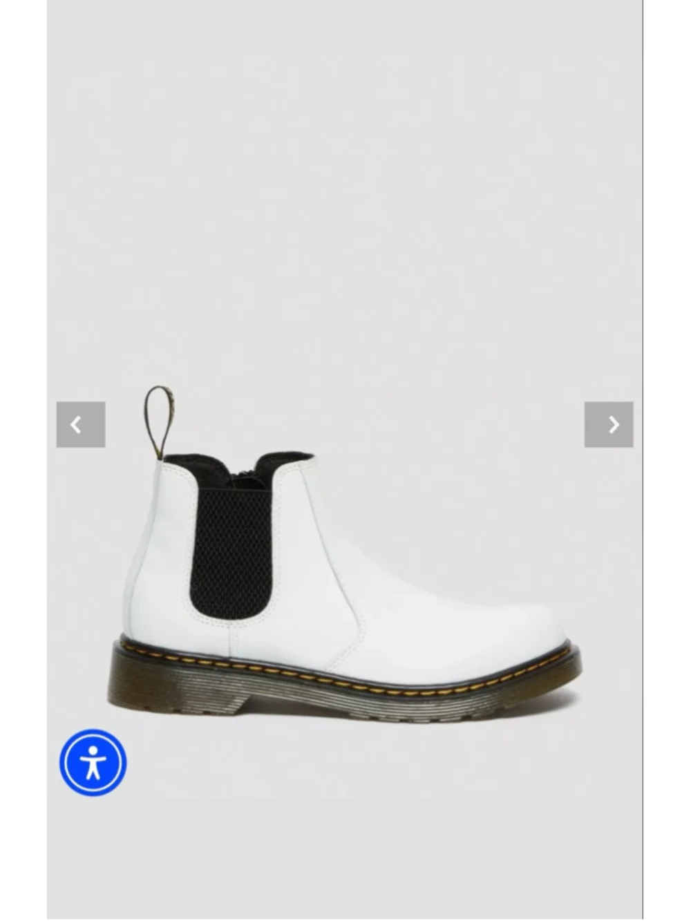 Dr. Marten YOUTH 2976 LEATHER CHELSEA BOOTS